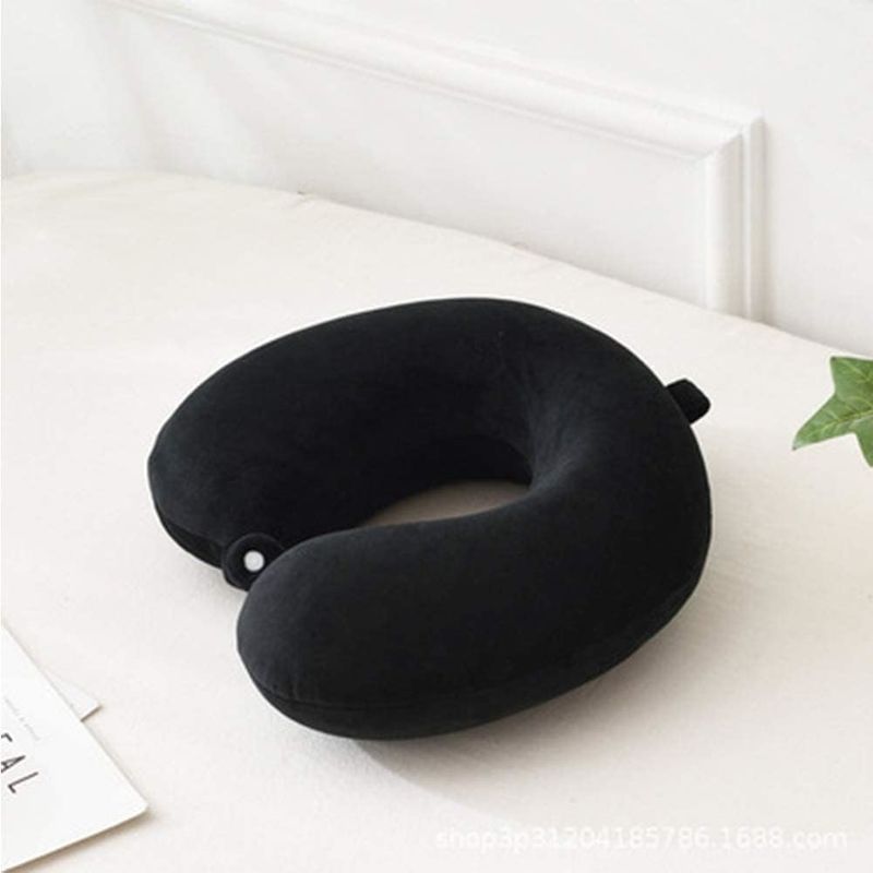 Support Neck And Head U Shape Travel Pillow Relieve Fatigue Portable Neck Pillow