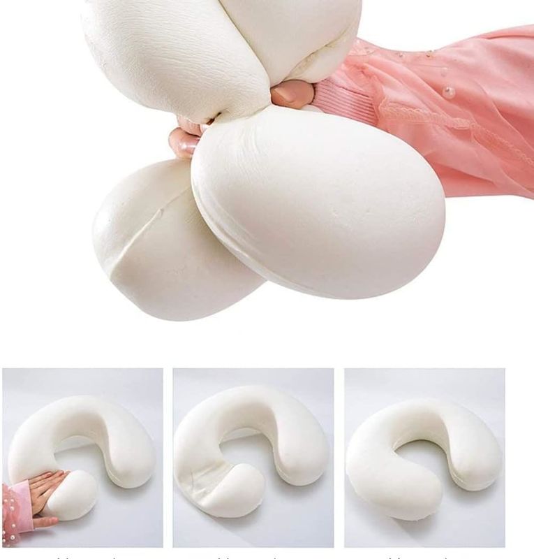 Support Neck And Head U Shape Travel Pillow Relieve Fatigue Portable Neck Pillow