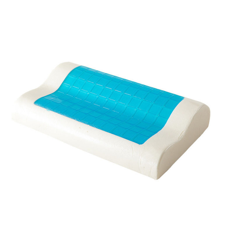 Memory Foam Pillow with Cooling Gel Orthopedic Pillow for Side Back and Stomach Sleepers