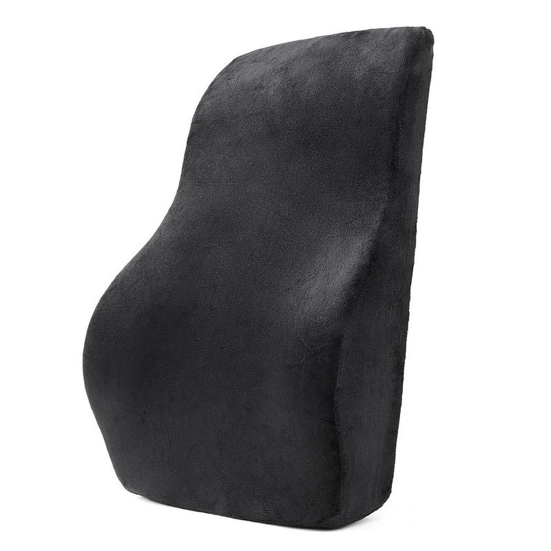 Memory Foam Lumbar Support Cushion Compact And Lightweight Office Chair Back Support Cushion