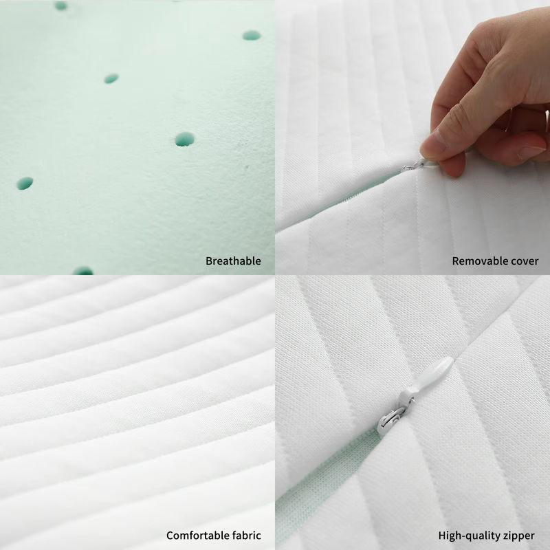 New Bed Side Back Stomach Sleepier Orthopedic Pillow Cervical Bamboo Contour Ergonomic Memory Foam Pillow Orthopedic Head