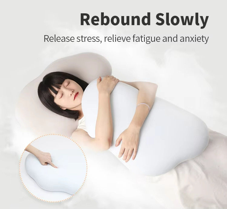 Cloud Shape Pain Relief Contour Orthopedic Cervical Bed Sleep memory foam pillow Orthopedic Memory Foam Pillow
