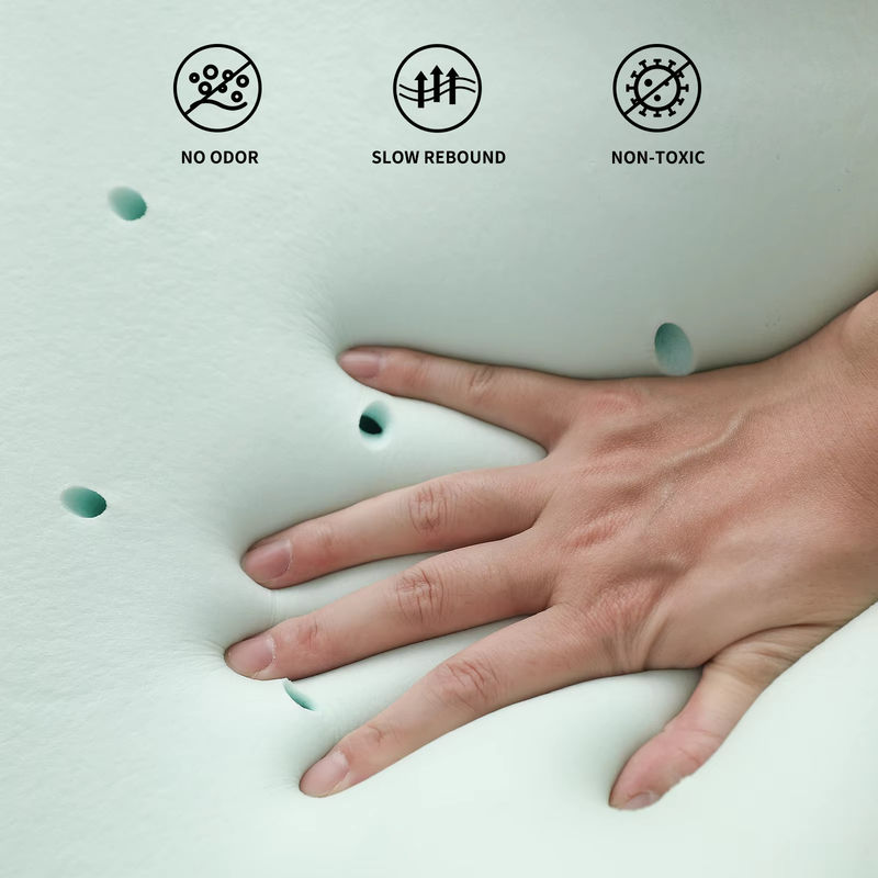 Removable Cover Ergonomic Wave Orthopedic Bed Cervic Pillow Soft Memory Foam Pillow for Sleeping