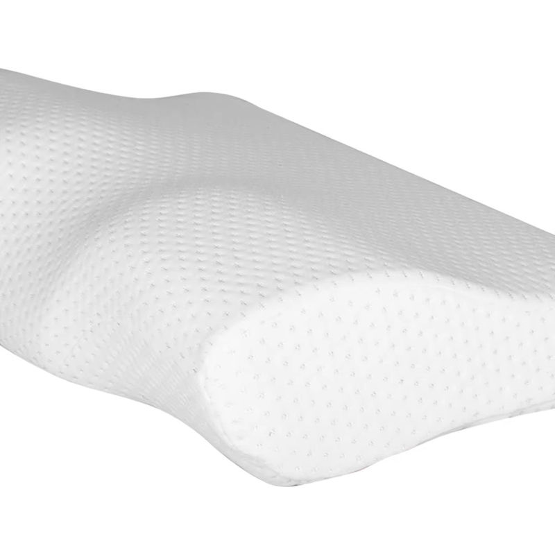 Contoured Memory Foam Gel Pillow Butterfly Shape Sleeping Memory Pillow Cervical Traction Pain Relief Bamboo Pillow
