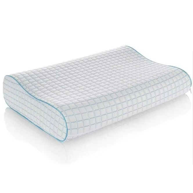 Contoured Memory Foam Pillow Durable and Customizable for Home Hotel Hospital and School . Fits Body Curve