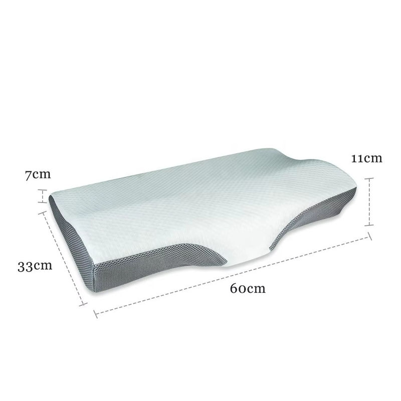 Manufacturer custom twin queen king size contour adjustable memory foam memory wholesale orthopedic pillow for neck pain