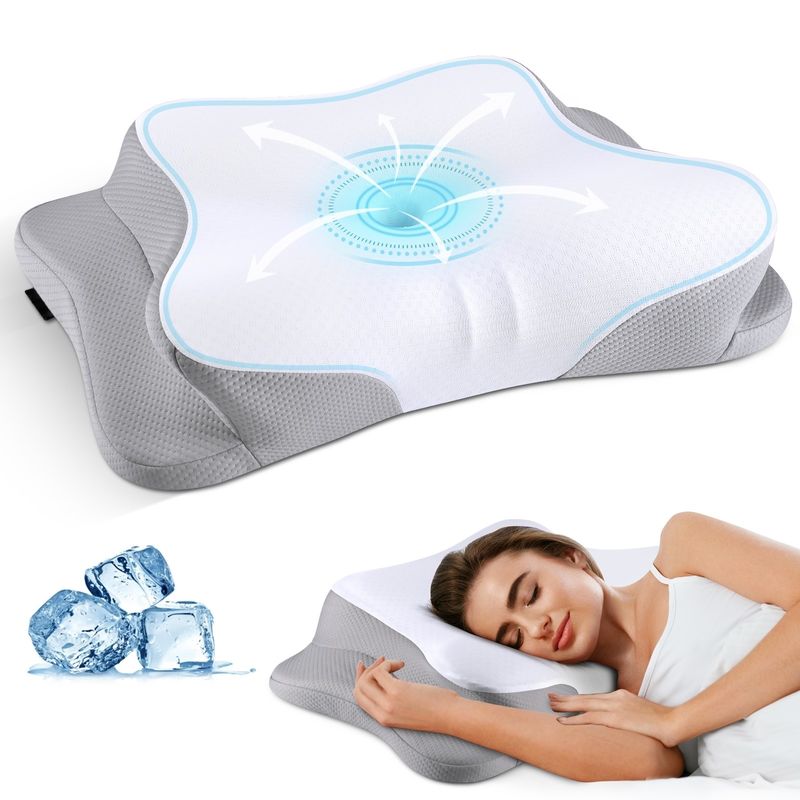 Comfort Orthopedic Memory Foam Pillow Home And Hospital Dream Deep Orthopedic Pillow