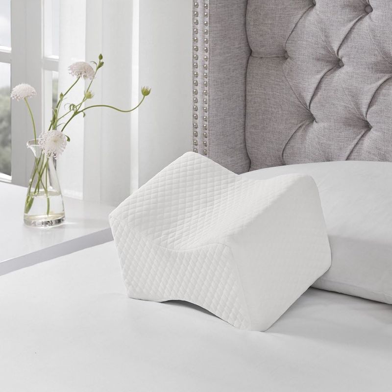 Breathable Orthopedic Memory Foam Knee Pillow Safety For Skin Irritation Prevention
