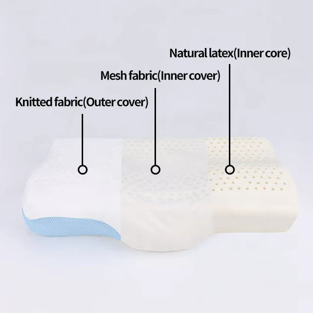 Medical Orthopedic Cooling Memory Foam Pillow Anti Snore Ergonomic For Side Sleeping