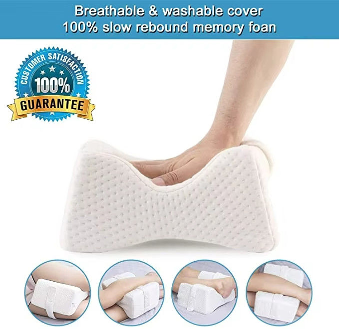 Customized Memory Foam Leg Support Pillow Orthopedic For Knee Pain