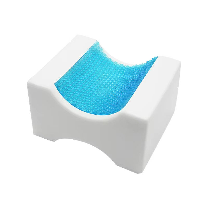Orthopedic Contour Wedge Cooling Foam Leg Pillow Memory Foam Sciatic Nerve Pain Relief