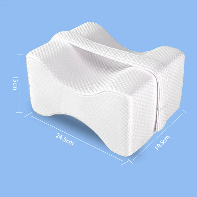 Comfortable Sleeping Knee Pillow With Strap For Side Sleepers Arthritis Leg Elder