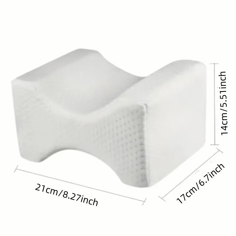 Orthopedic Sciatica Cushy Form Knee Pillow Align Spine Lightweight And Portable