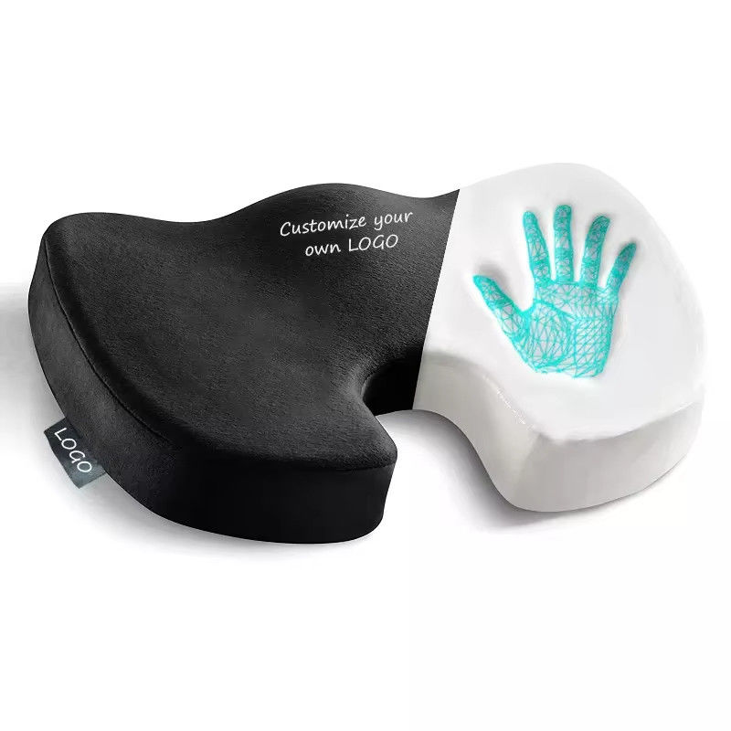 Pain Relief Office Chair Foam Cushion Coccyx Orthopedic Memory Foam Gel Seat Cushion