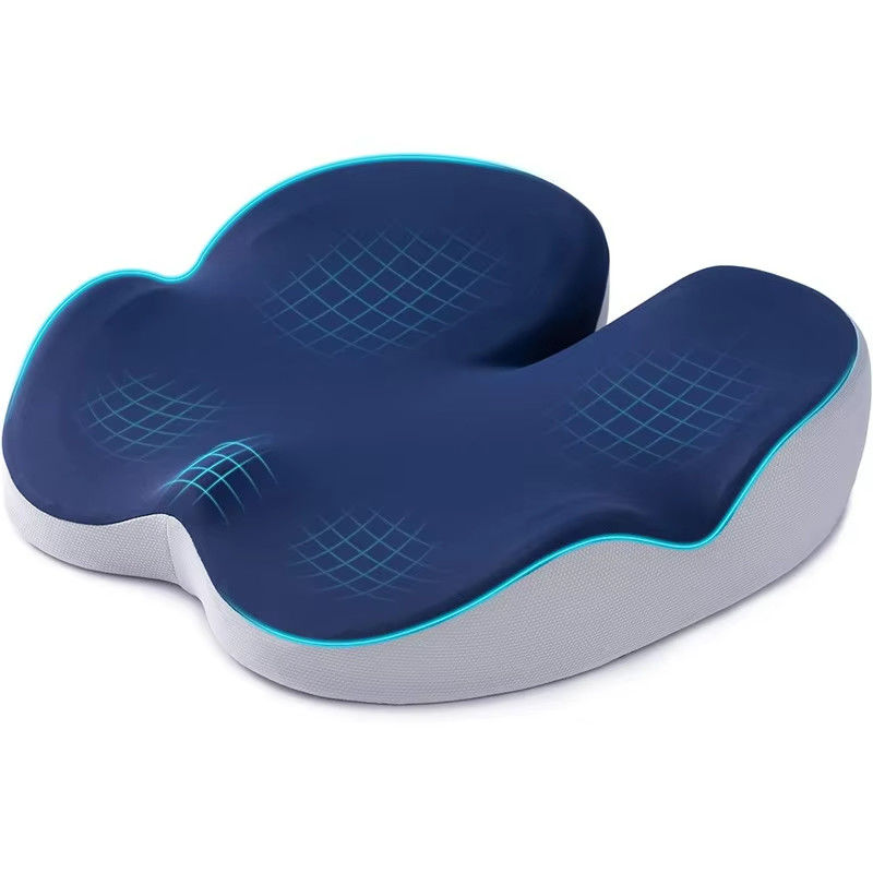 Comfortable Memory Foam Seat Cushion For Office Memory Foam Wheelchair Pad
