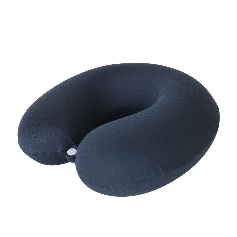 Space Saving U Shape Travel Pillow Business Style Easy To Maintain U Neck Pillow