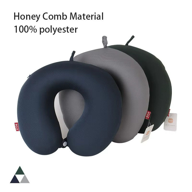 Space Saving U Shape Travel Pillow Business Style Easy To Maintain U Neck Pillow